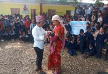 Forum Theater Performed by Young Women with Message against GBV & Child Marriage