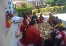 परम्परागत सिपमा आधारितमकैको खोष्टा र बाबियोबाट हस्तकला जन्यसामाग्री बनाउने सम्बन्धी तालिम