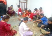 परम्परागत सिपमा आधारितमकैको खोष्टा र बाबियोबाट हस्तकला जन्यसामाग्री बनाउने सम्बन्धी तालिम