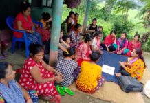 Forming Young Women Group in Community under Girl Agency Project